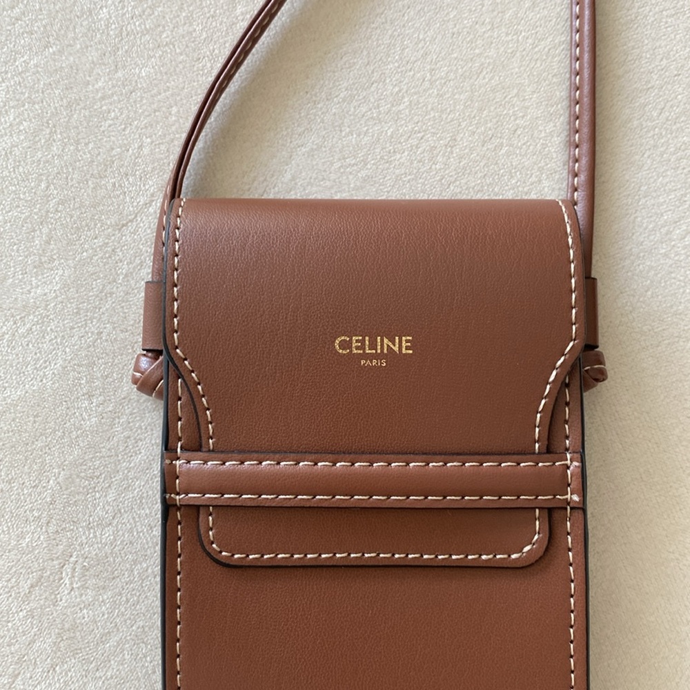 New Celine sunglasses case holder with strap - Picture 4 of 4